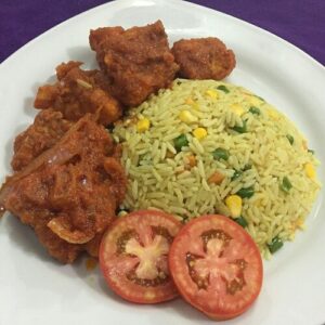 Fried Rice with Fish