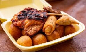 Small Chops with Chicken