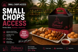 Small Chops Take-In Fee
