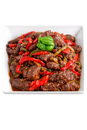 Peppered Beef