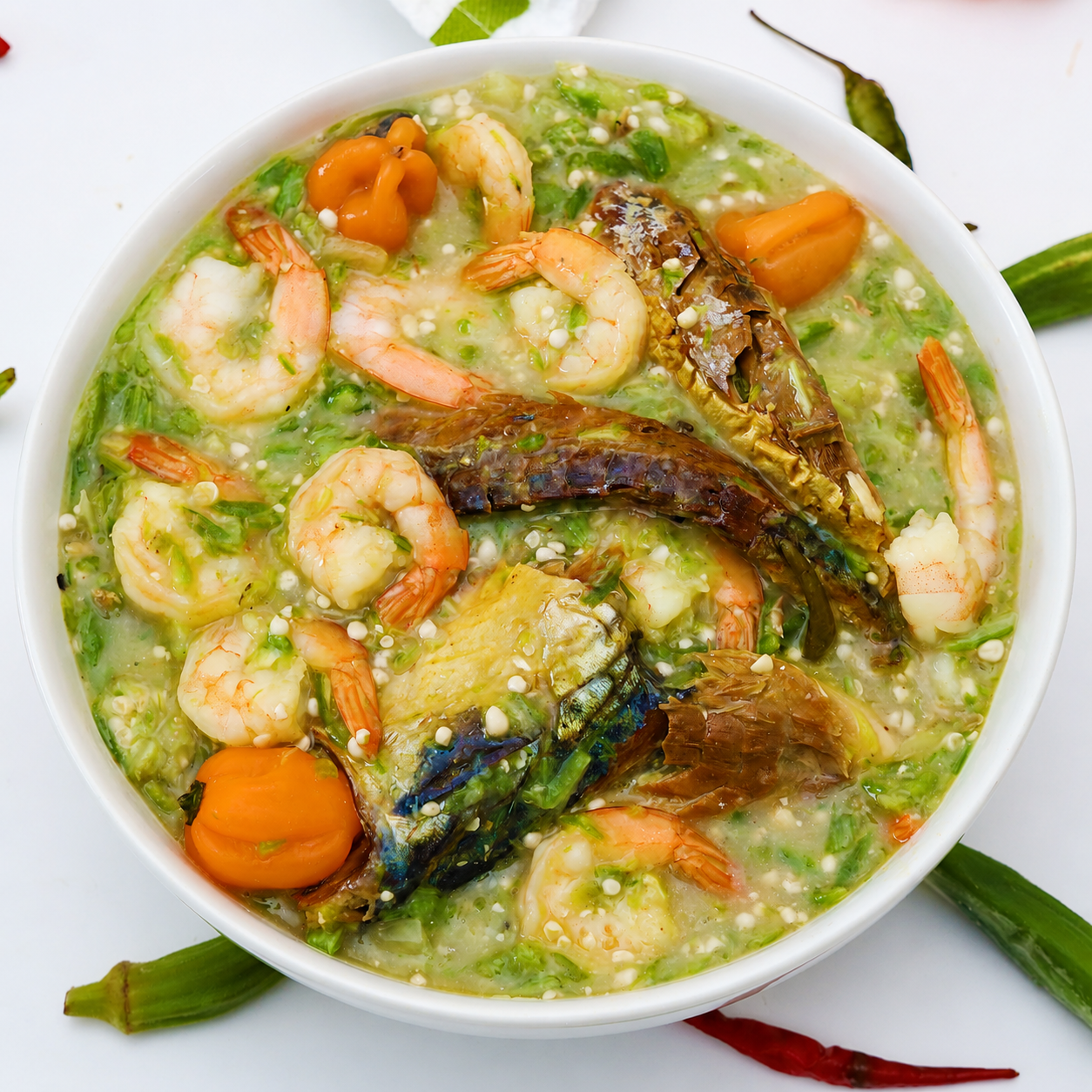 Seafood Okro Soup
