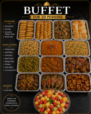 Buffet for 20 Persons