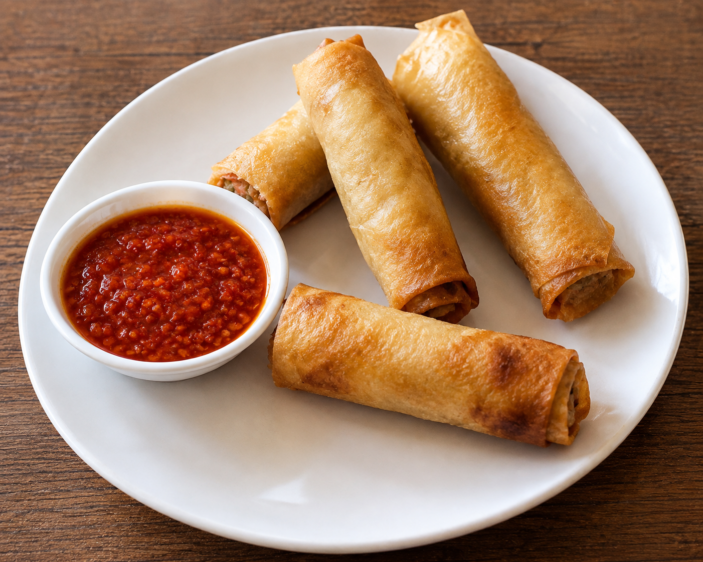 Chicken Spring Rolls (4 pcs)