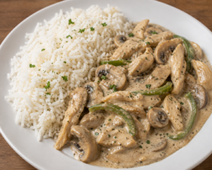 Chicken Stroganoff