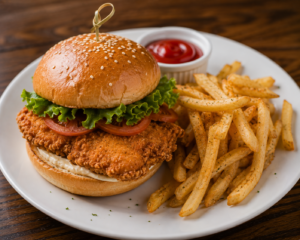 Crispy Chicken Burger