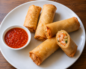 Shrimp Rolls (4 pcs)