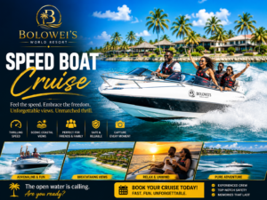 Speed Boat Cruise (15 Mins)
