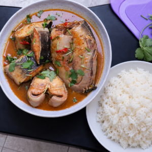Fresh Fish Peppersoup with Rice